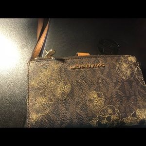 Michael Kors floral wallet